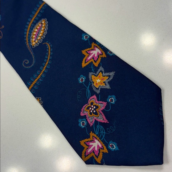 Dior Other - Christian Dior Paisley Silk Neckwear Tie Vintage
